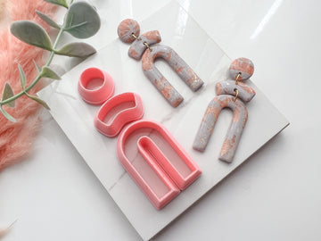 U Shaped / Magnet Shaped Polymer Clay Cutter Set • Fondant Cutter • Cookie Cutter